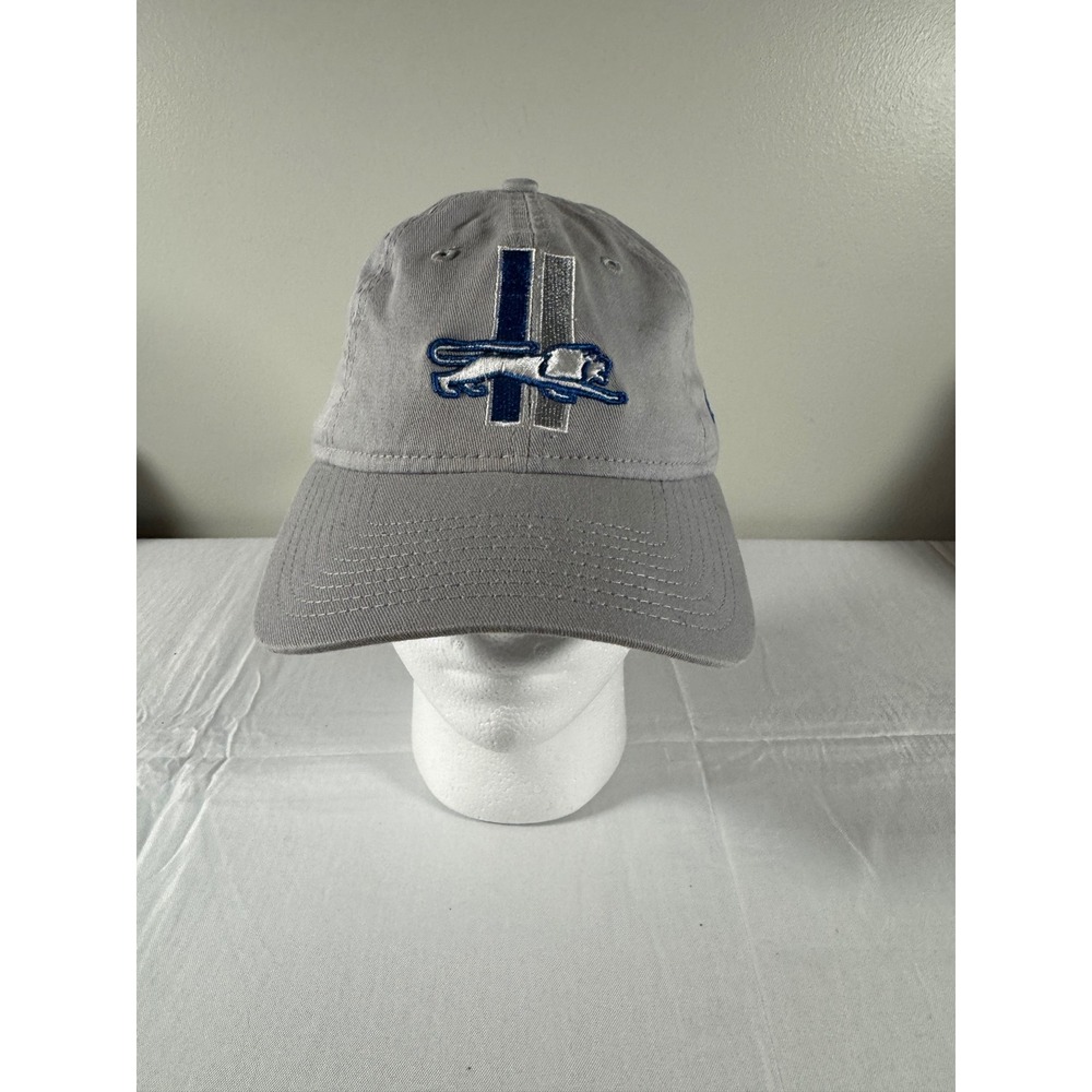 New Era 9TWENTY Detroit Lions Hat Grey Adjustable Strapback NFL Women Cap